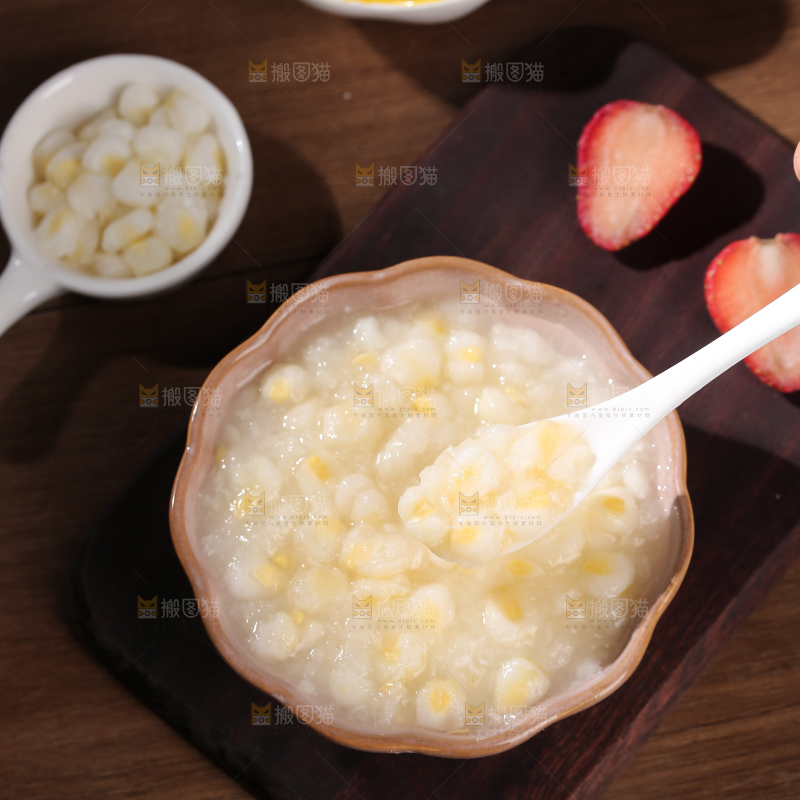 脱皮玉米羹