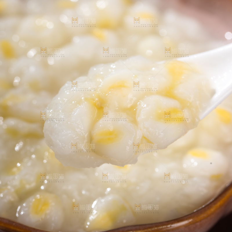 脱皮玉米羹