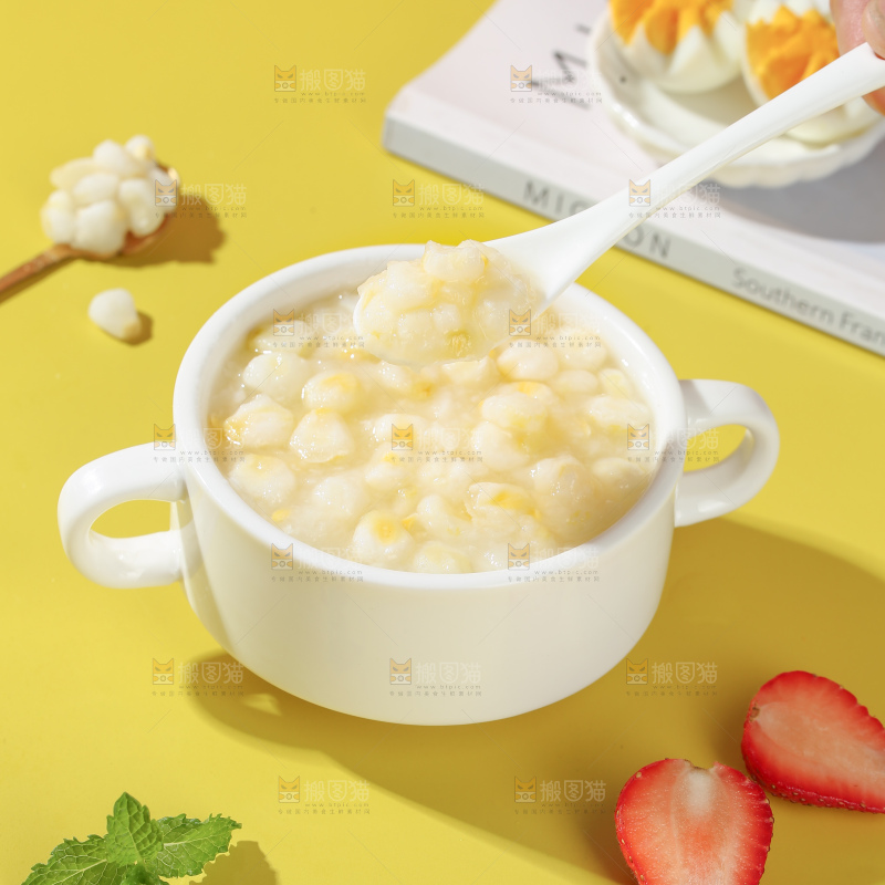 脱皮玉米羹
