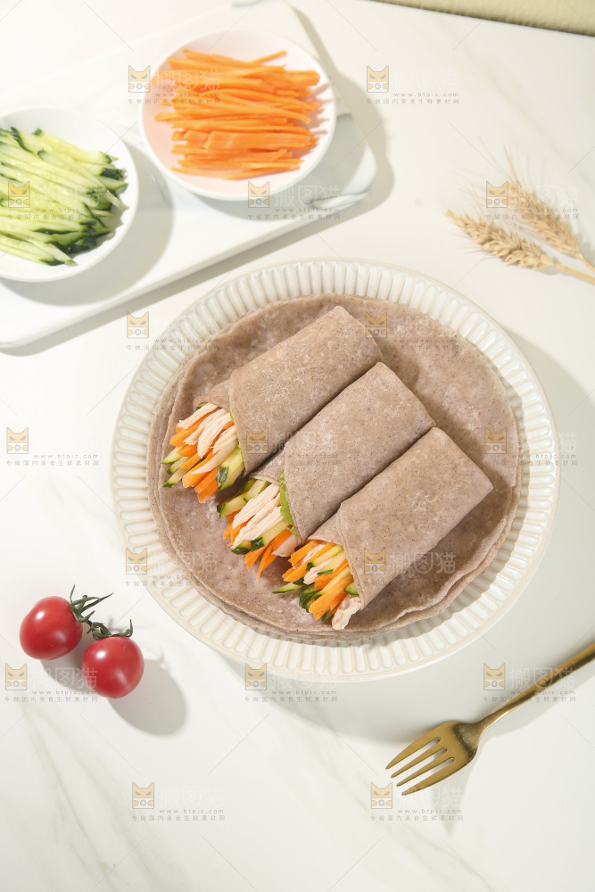 黑荞麦卷饼