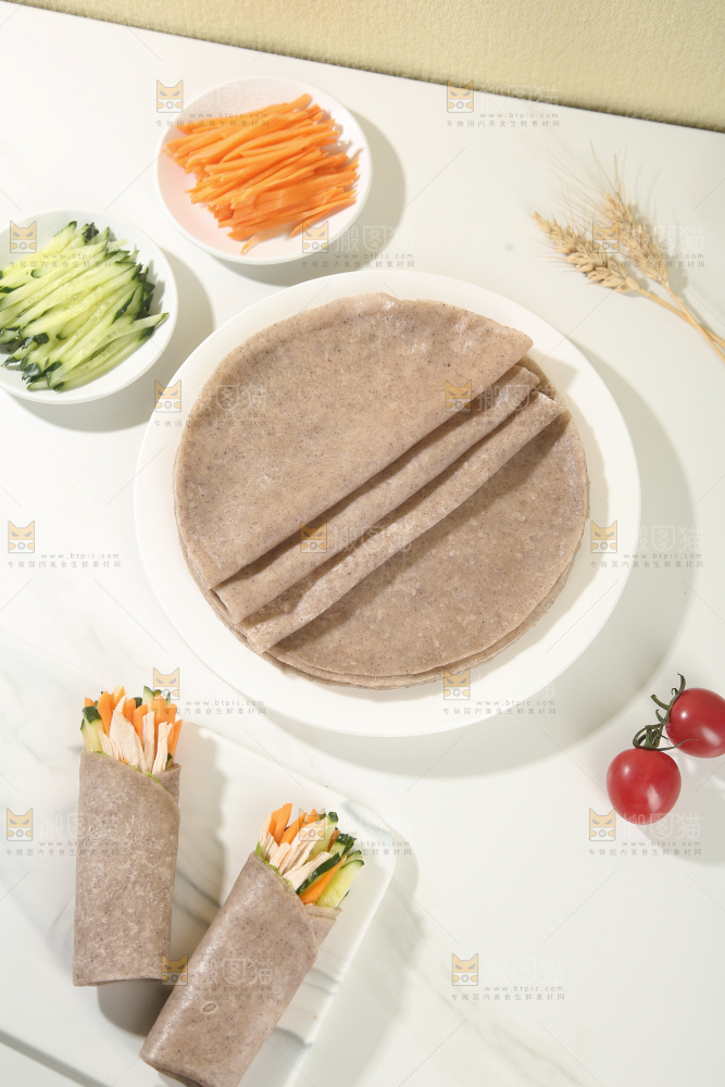 黑荞麦卷饼