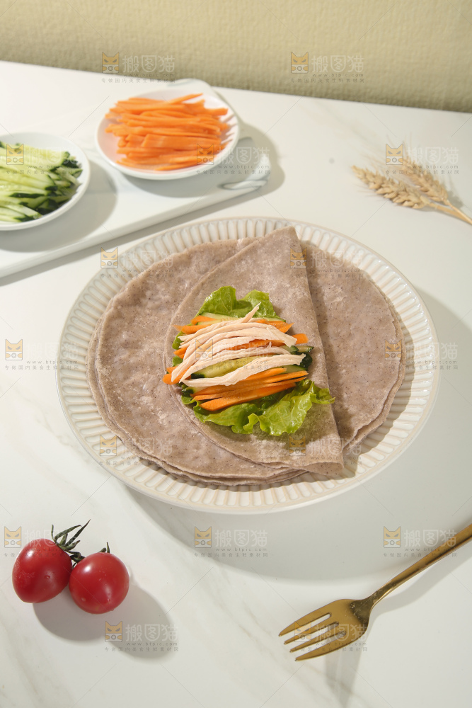 黑荞麦卷饼