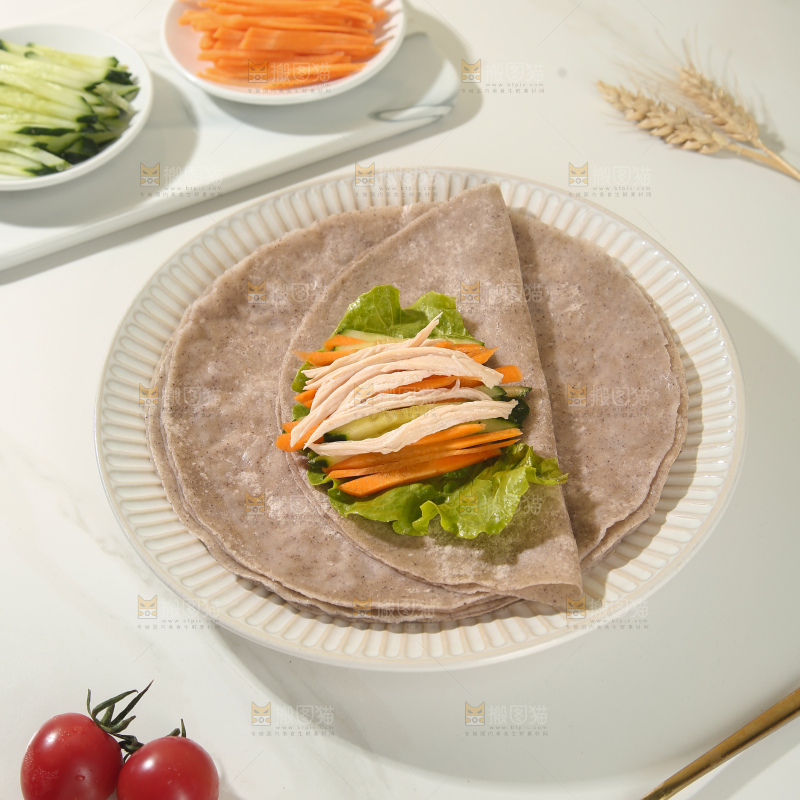 黑荞麦卷饼