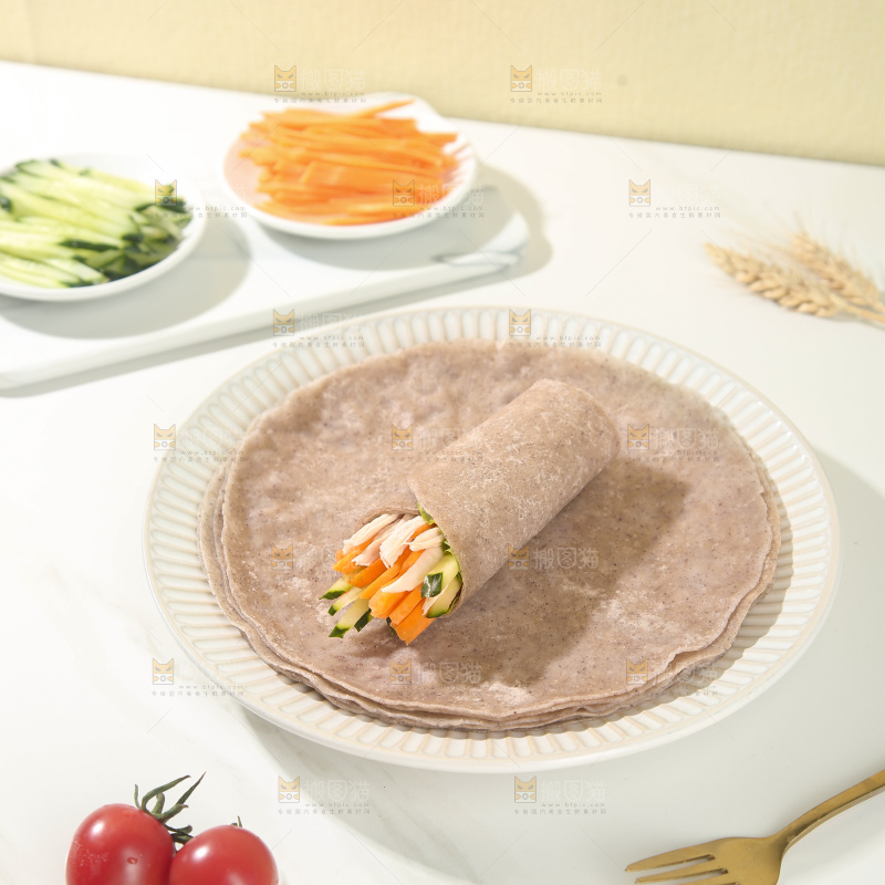 黑荞麦卷饼