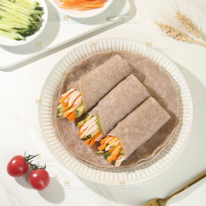 黑荞麦卷饼