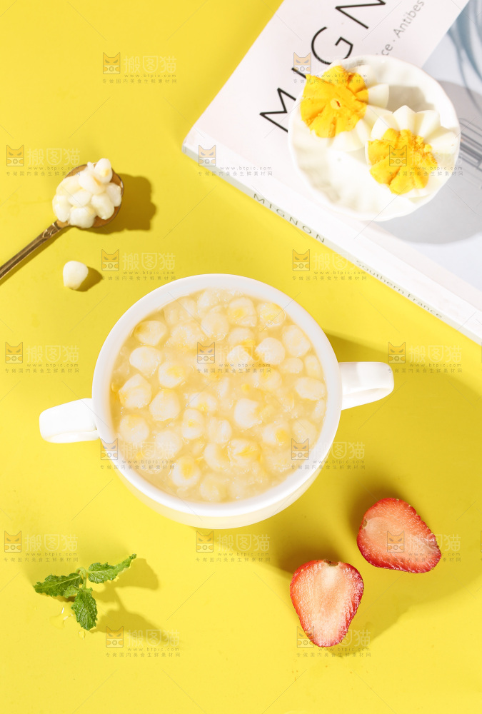 脱皮玉米羹