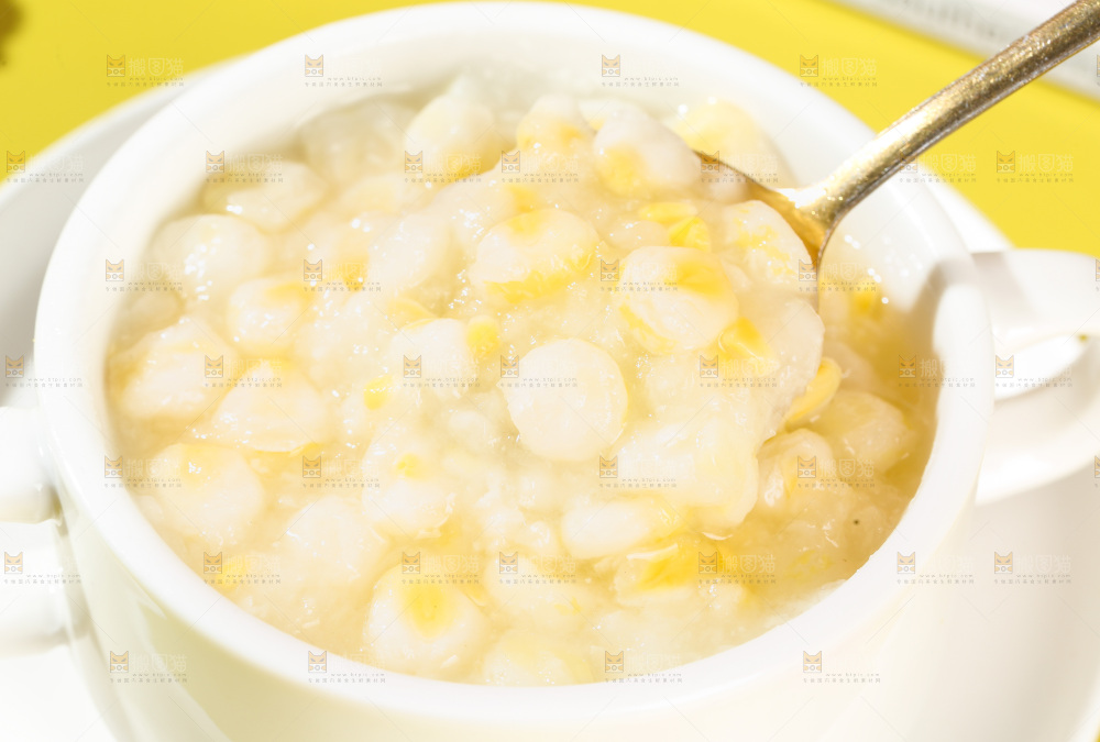脱皮玉米羹
