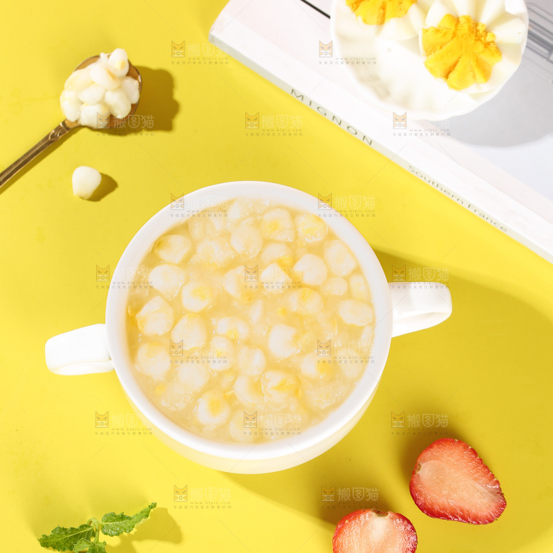脱皮玉米羹