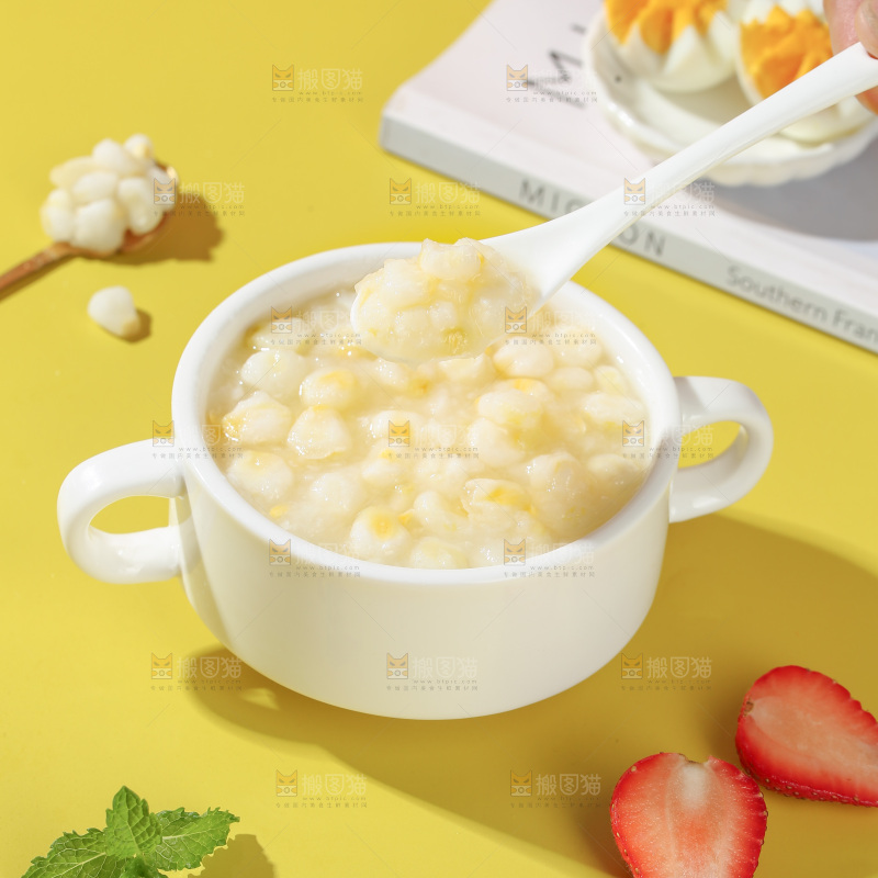 脱皮玉米羹