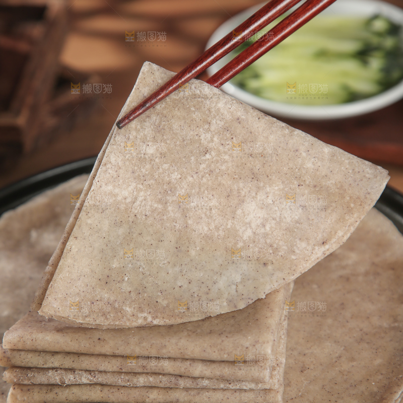 黑全麦卷饼