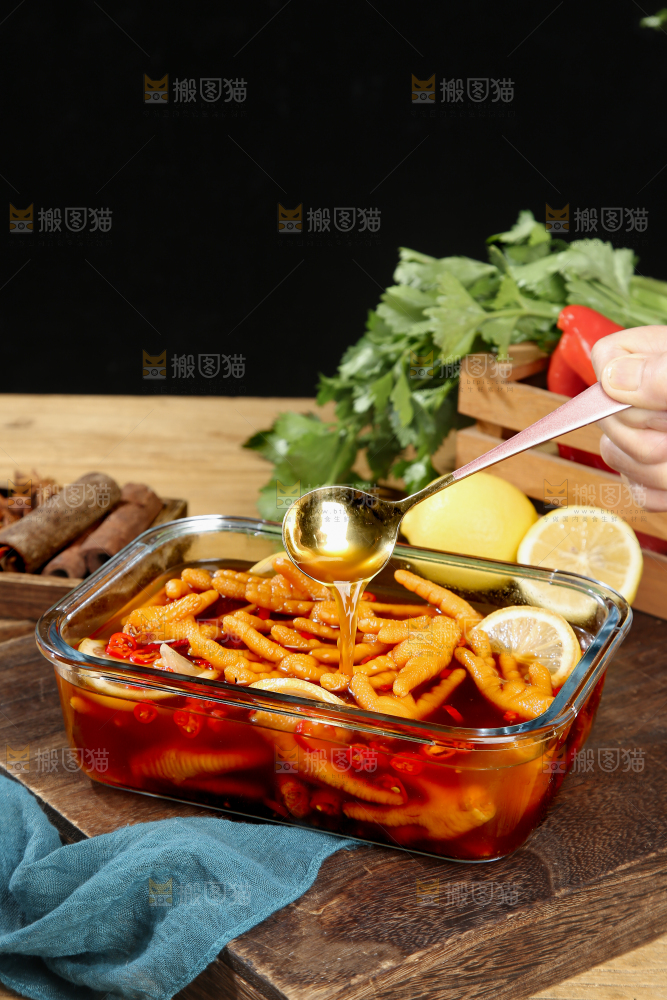 柠檬鸡爪