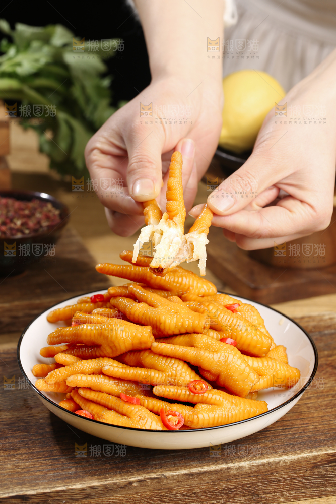 柠檬鸡爪