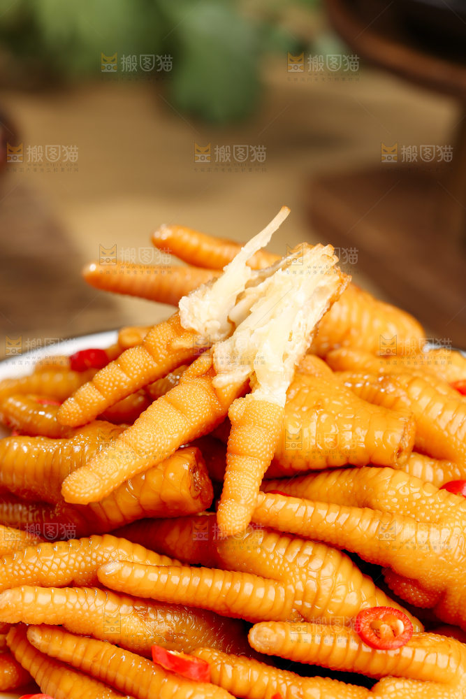 柠檬鸡爪