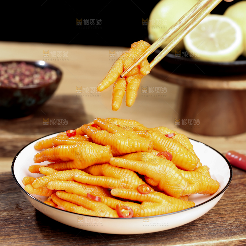 柠檬鸡爪