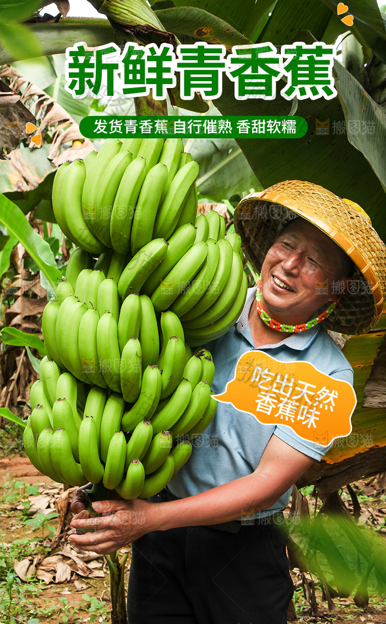青香蕉详情页