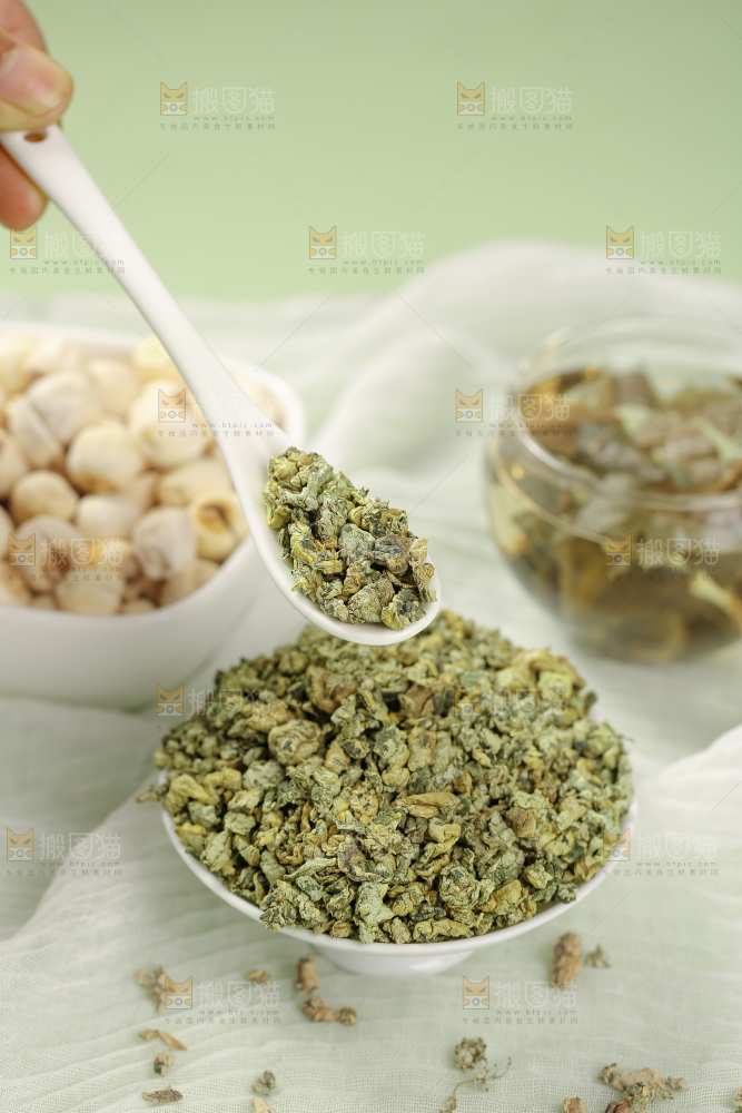 荷叶粒茶