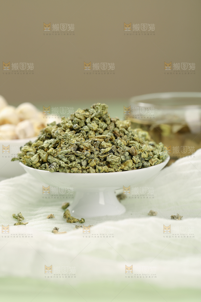荷叶粒茶