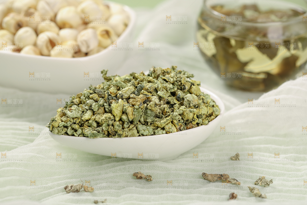 荷叶粒茶