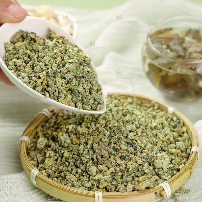 荷叶粒茶