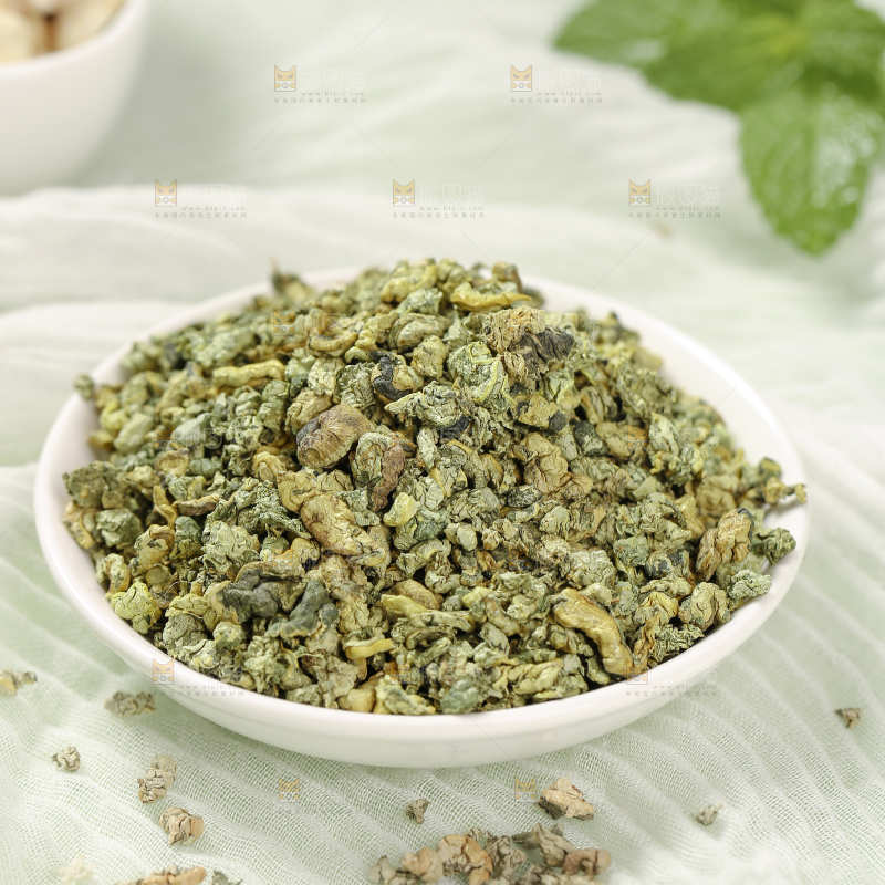 荷叶粒茶