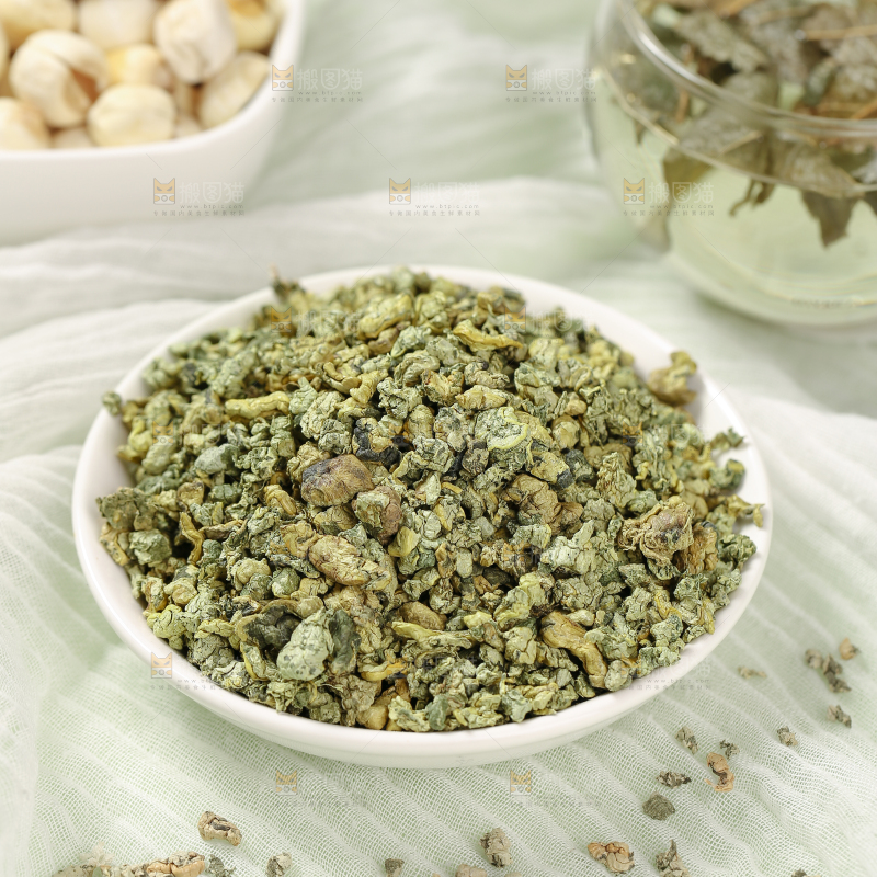 荷叶粒茶