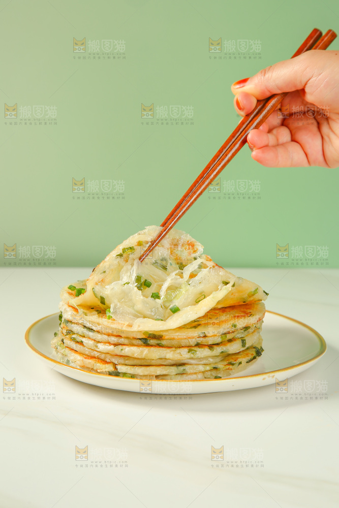 黄油葱油饼
