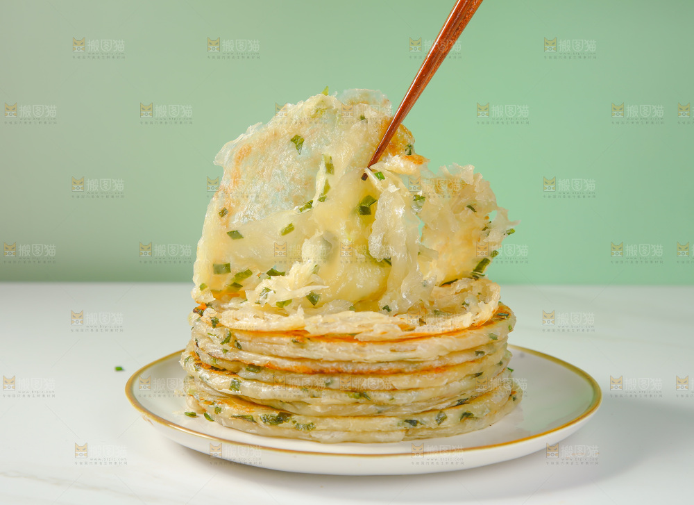 黄油葱油饼