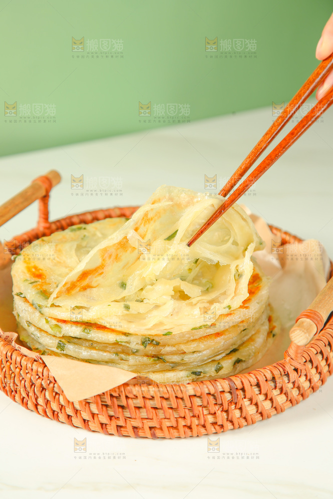 黄油葱油饼