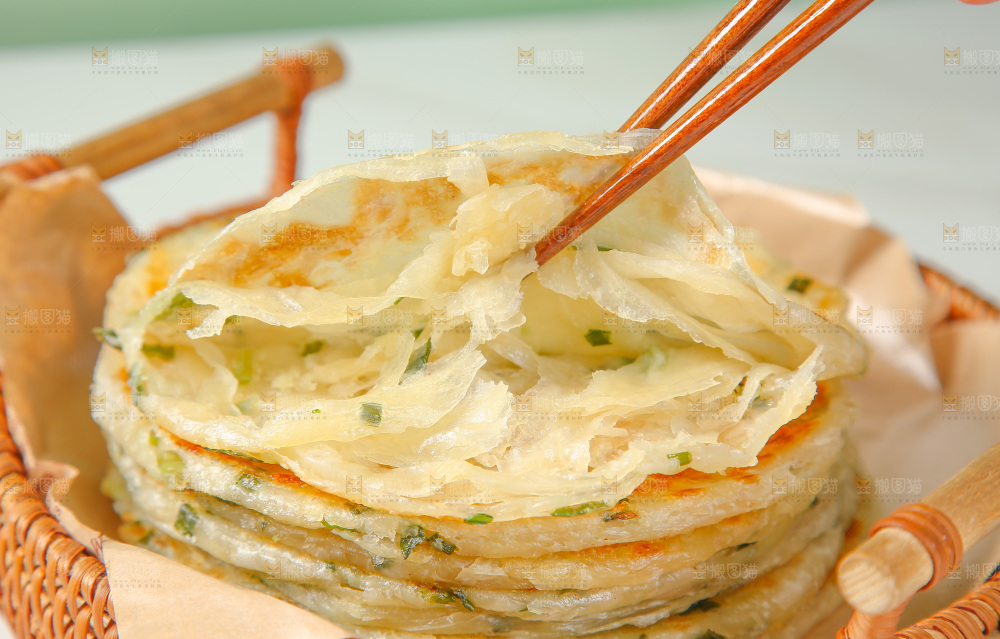 黄油葱油饼