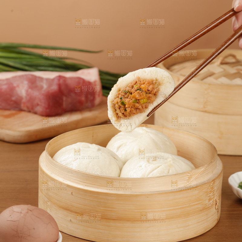 香葱肉包