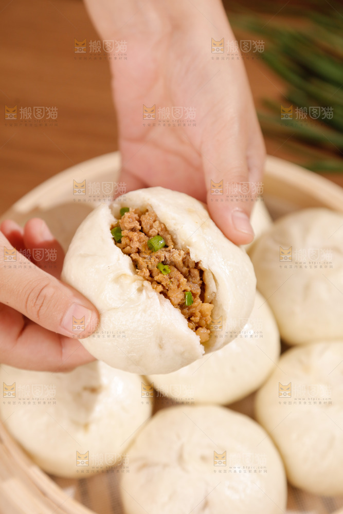 香葱肉包