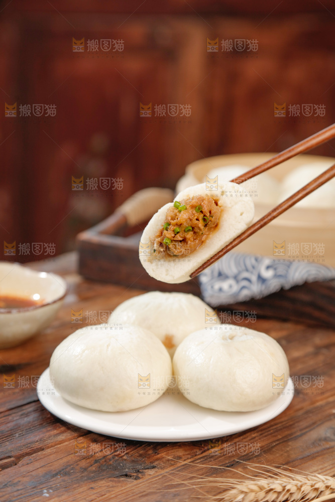 香葱肉包