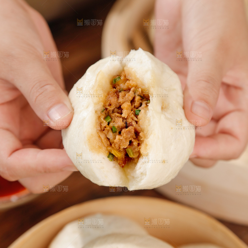 香葱肉包