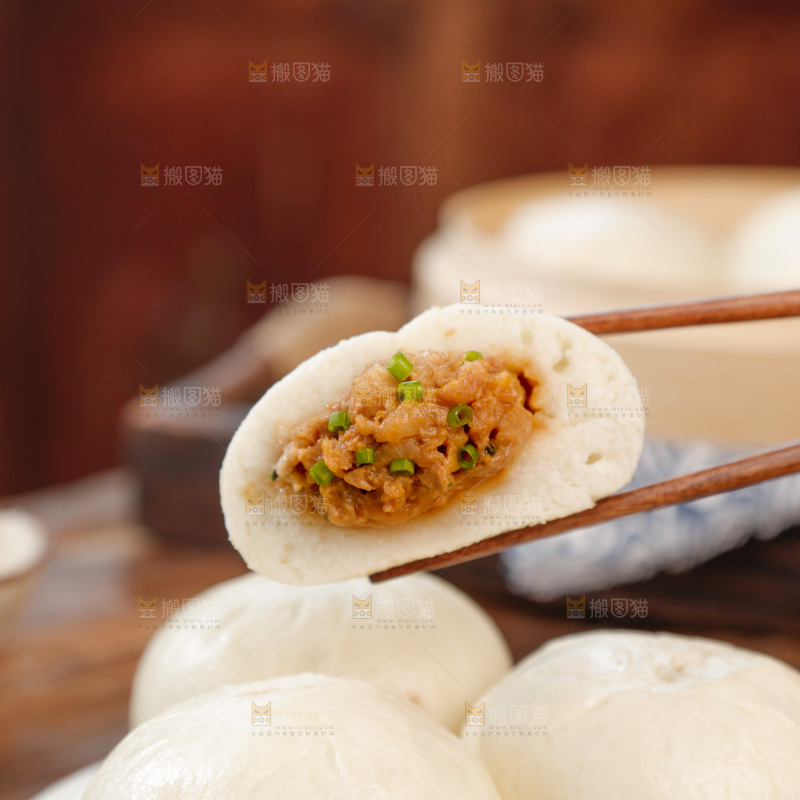 香葱肉包
