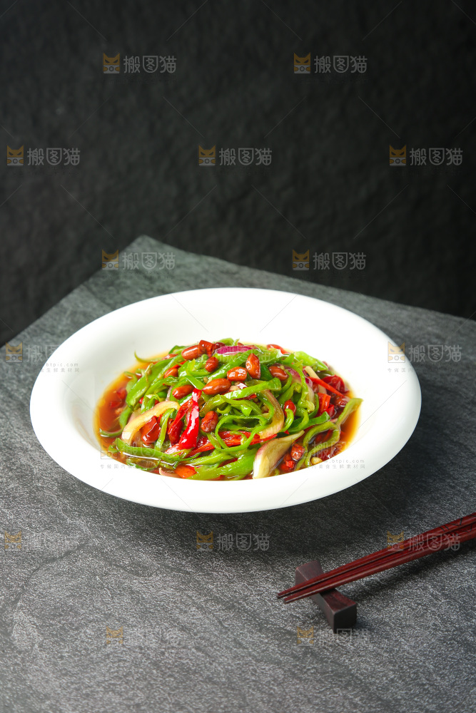 凉拌青椒