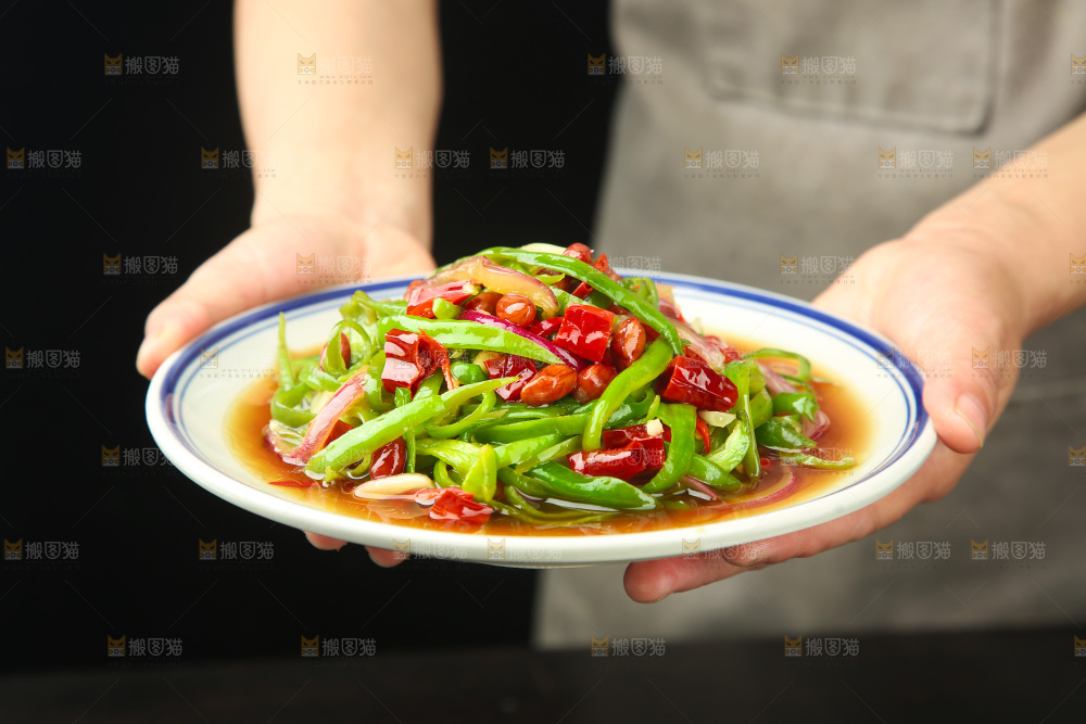 凉拌青椒