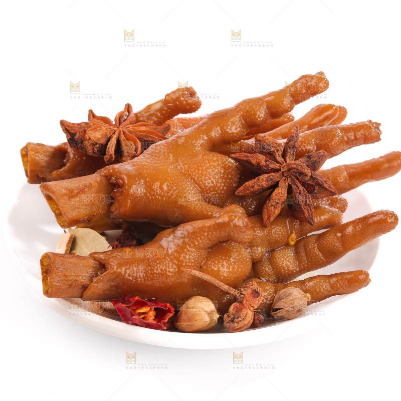 卤鸡爪