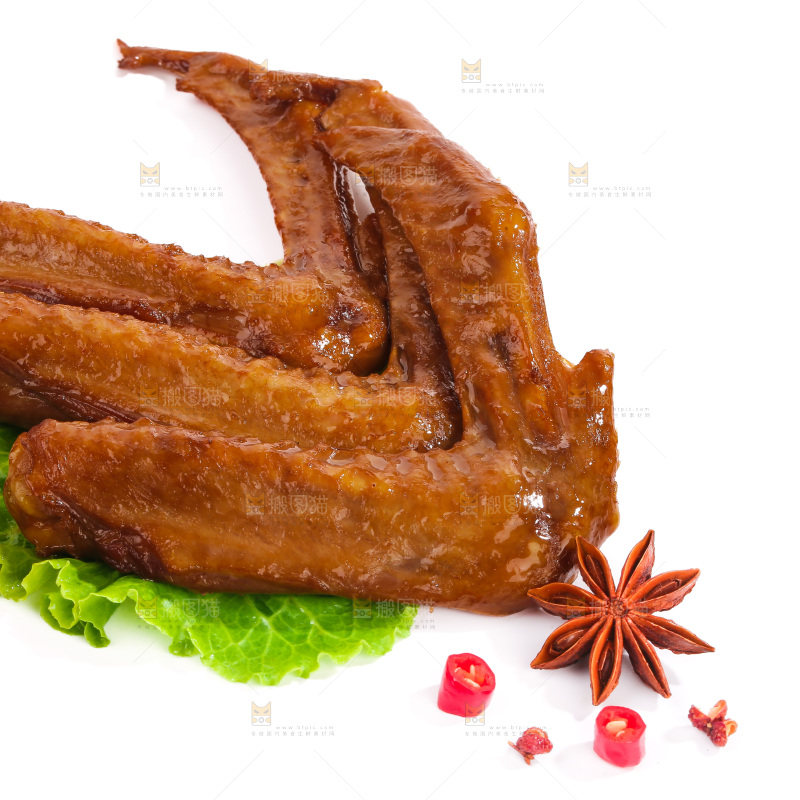 卤鸭翅