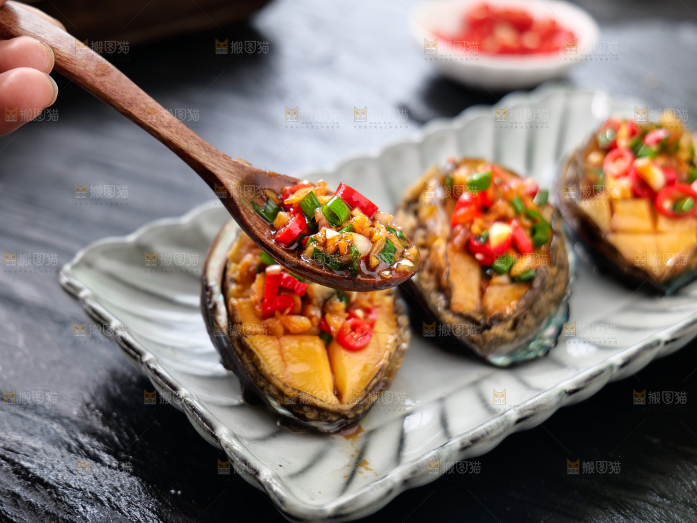 清蒸鲍鱼