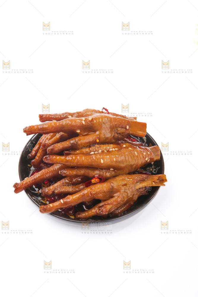 卤鸡爪
