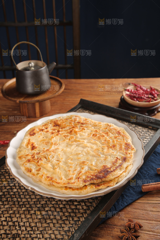 深底上的香河肉饼