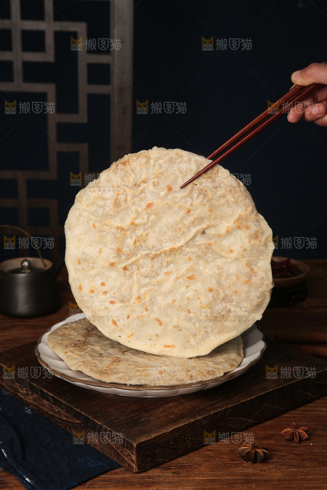 深底上的香河肉饼