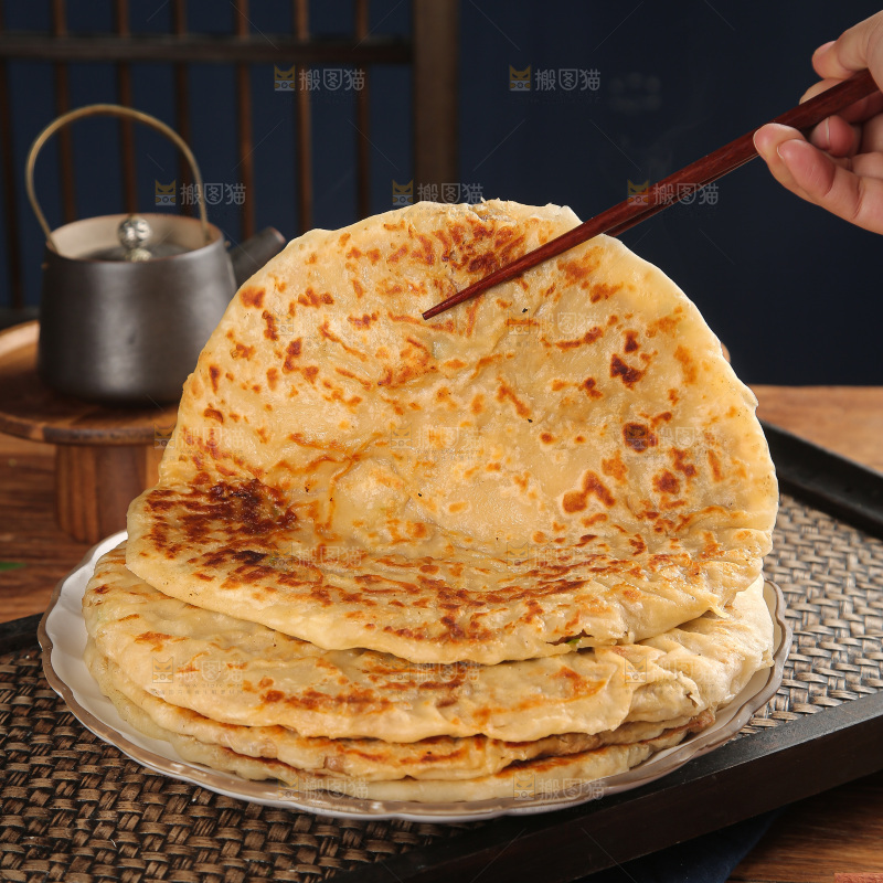 深底上的香河肉饼