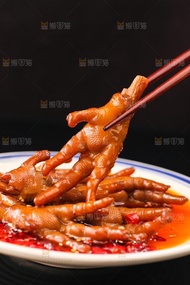 辣卤鸡爪
