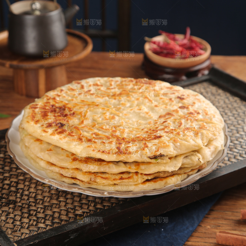 深底上的香河肉饼