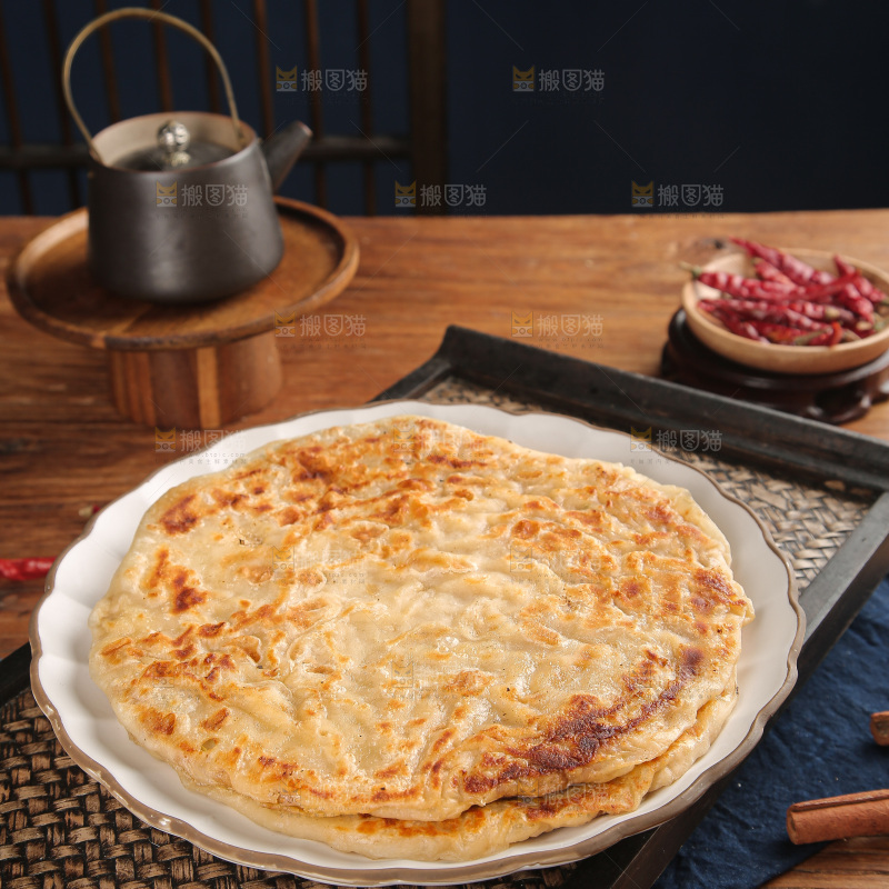 深底上的香河肉饼