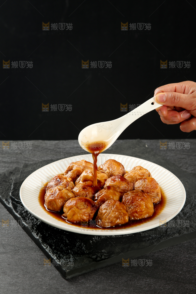 肉酿面筋