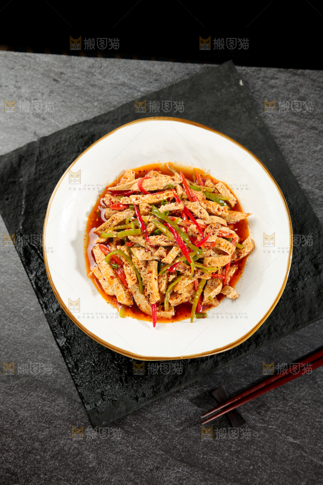 辣炒脆豆腐