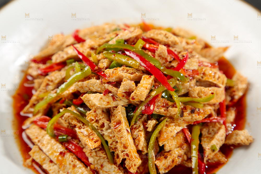 辣炒脆豆腐
