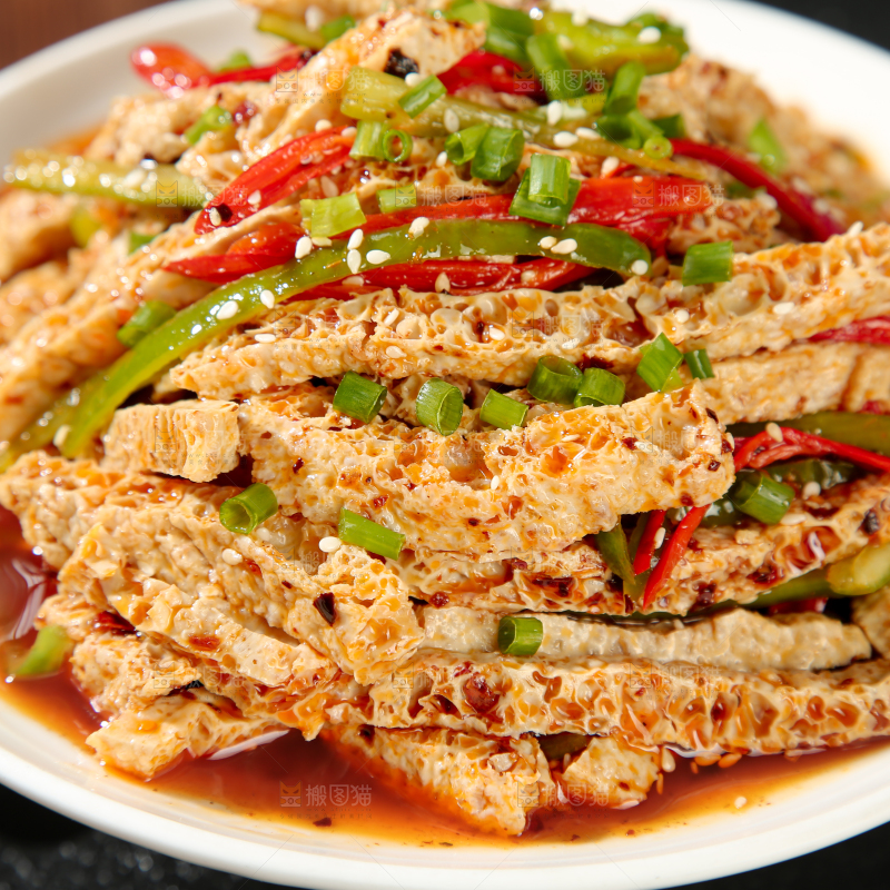 辣炒脆豆腐